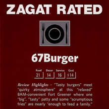 Zagat review